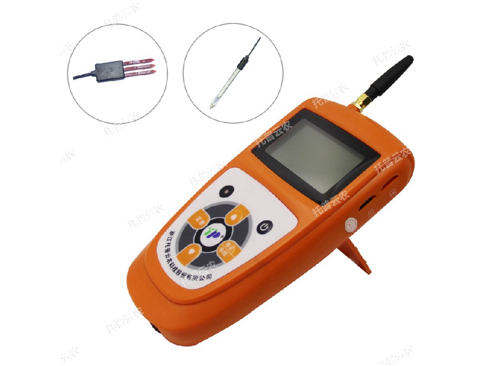 土壤水分溫度鹽分pH氮磷鉀測定儀 TZS-pHWY-7G